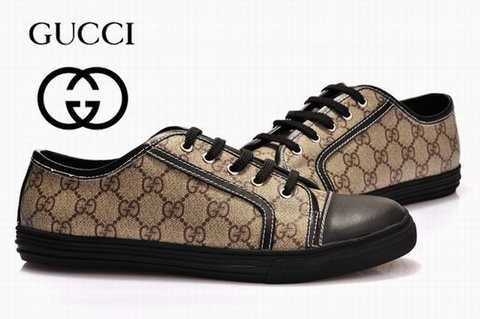 chaussure gucci homme blanc