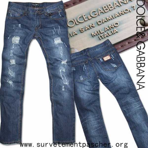 dolce gabbana jeans homme